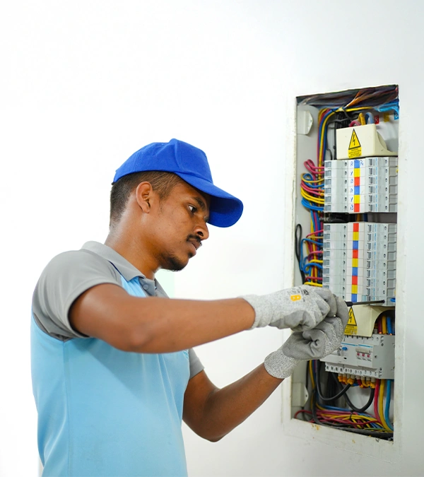Professional electrical services service by Delight IFM in Dubai