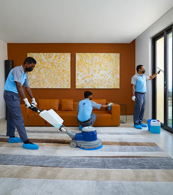 Professional general cleaning service by Delight IFM in Dubai