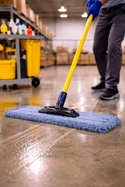 Warehouse cleaning services